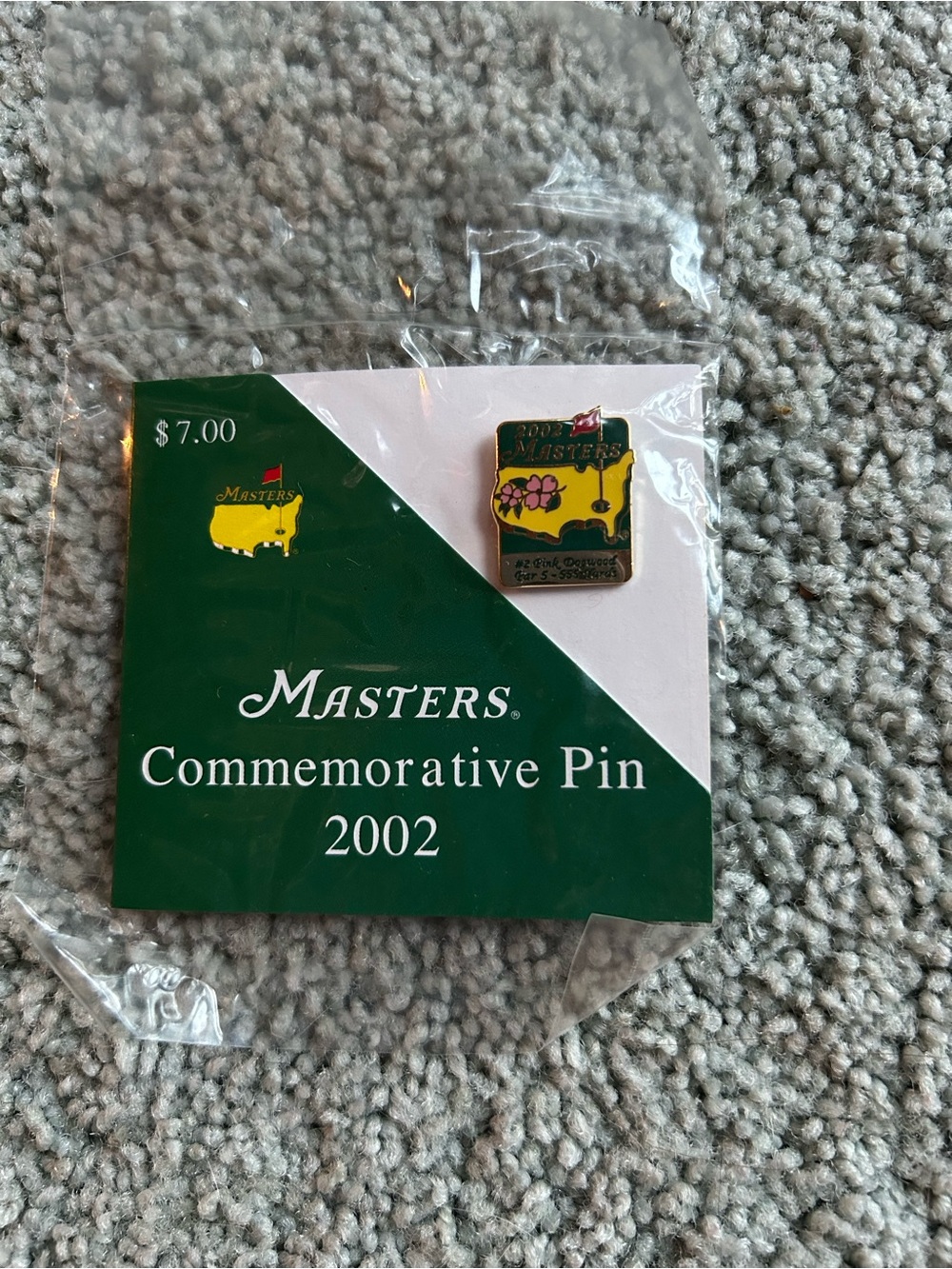 Masters 2002 Commemorative Pin